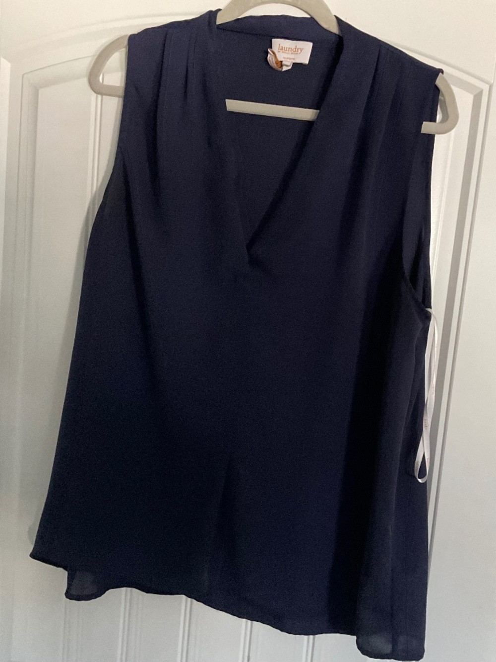 Laundry By Shelli Segal Sleeveless Xlarge Blouse